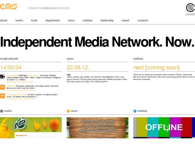 Creative media services, SIA