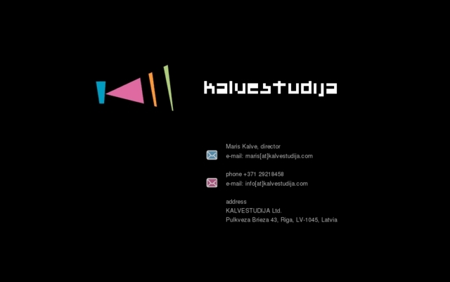 Kalvestudija, SIA